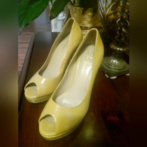 Cole Haan platform pumps